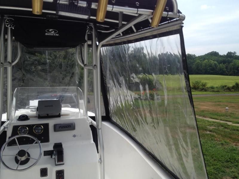 Center Console Canvas TTop Enclosure Angler 204FX